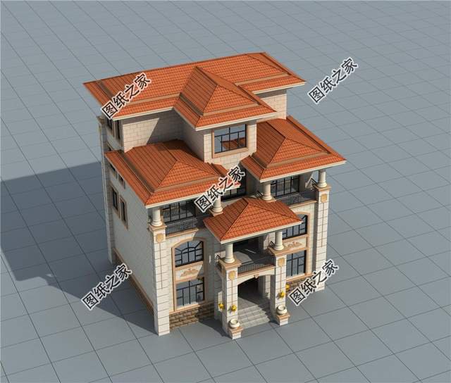 面積120平四層洋房，高層住宅為家人帶來高品質(zhì)的生活品質(zhì)