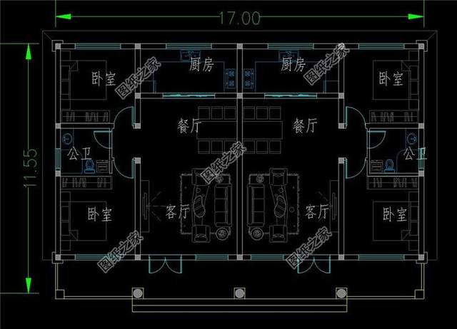 兄弟雙拼別墅設(shè)計，選對了好戶型，家庭幸福美滿