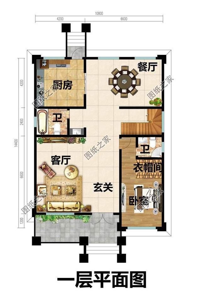 歐式風格的別墅設計，如此萬能的戶型，忍不住要看一百遍