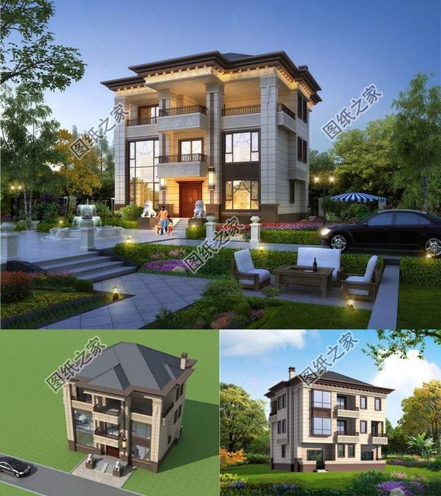 豪宅別墅城堡宮殿設(shè)計(jì)，漫步鄉(xiāng)村，愛上古堡的宮殿設(shè)計(jì)