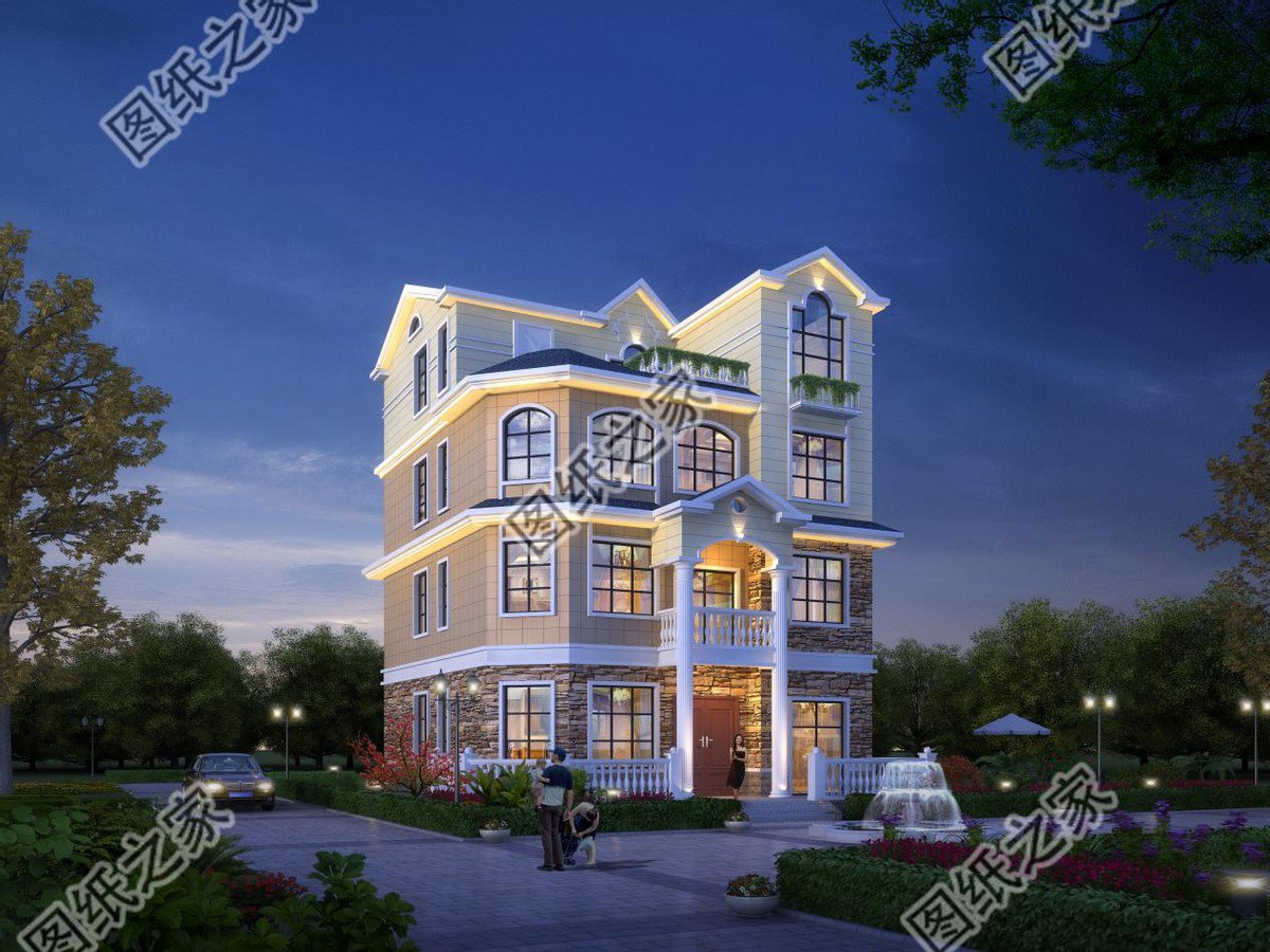 2024年最好看的四層別墅，更大氣、更奢華、更華麗集一身