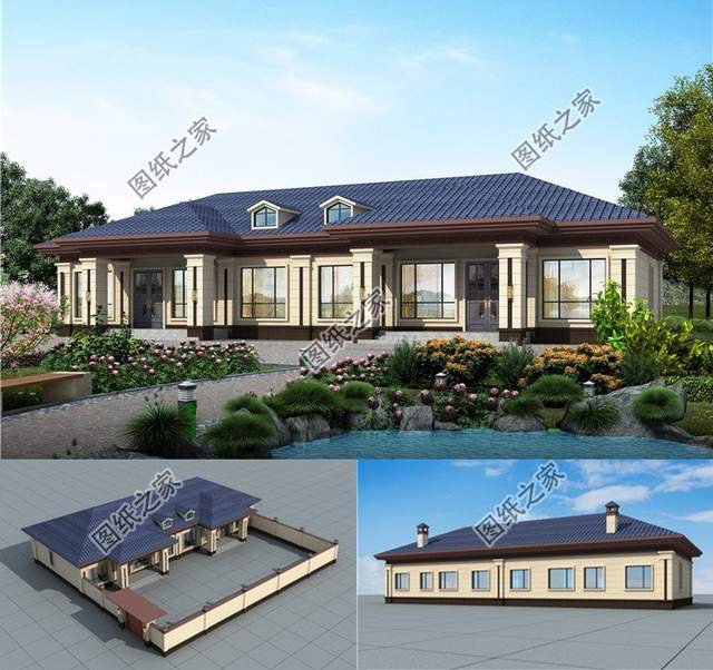 便宜雙拼別墅設(shè)計，造價實(shí)惠，起居互不打擾