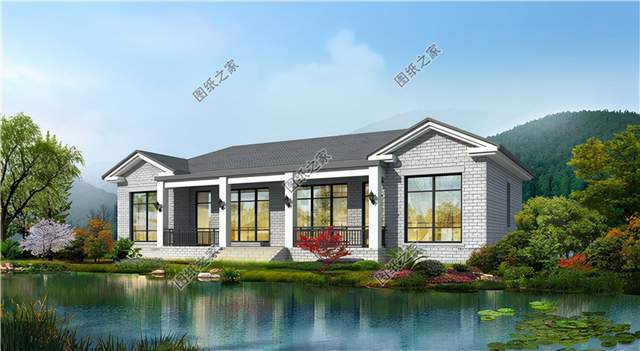 便宜雙拼別墅設(shè)計，造價實(shí)惠，起居互不打擾