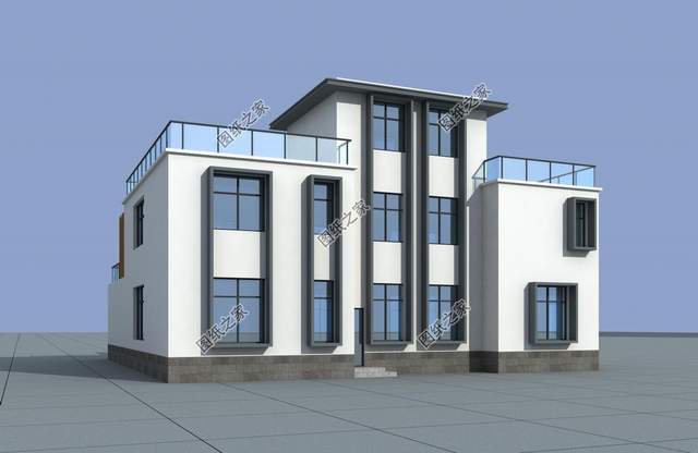 現(xiàn)代化房屋設(shè)計(jì)，外觀造型新穎時(shí)尚，專為年輕人打造