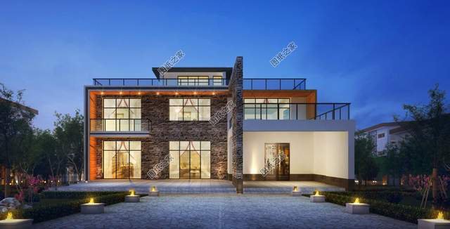現(xiàn)代化房屋設(shè)計(jì)，外觀造型新穎時(shí)尚，專為年輕人打造