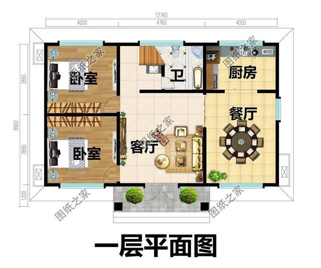 小戶(hù)型簡(jiǎn)約風(fēng)格別墅設(shè)計(jì)圖，勝于美麗，勝于自然