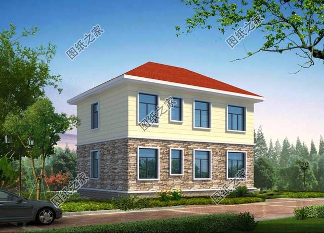 15萬左右農(nóng)村二層別墅，整體淡雅舒適，造價經(jīng)濟實惠