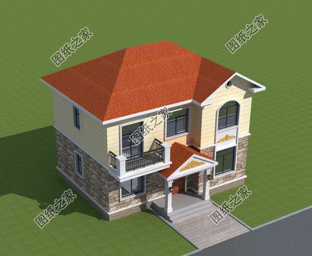 15萬左右農(nóng)村二層別墅，整體淡雅舒適，造價經(jīng)濟實惠