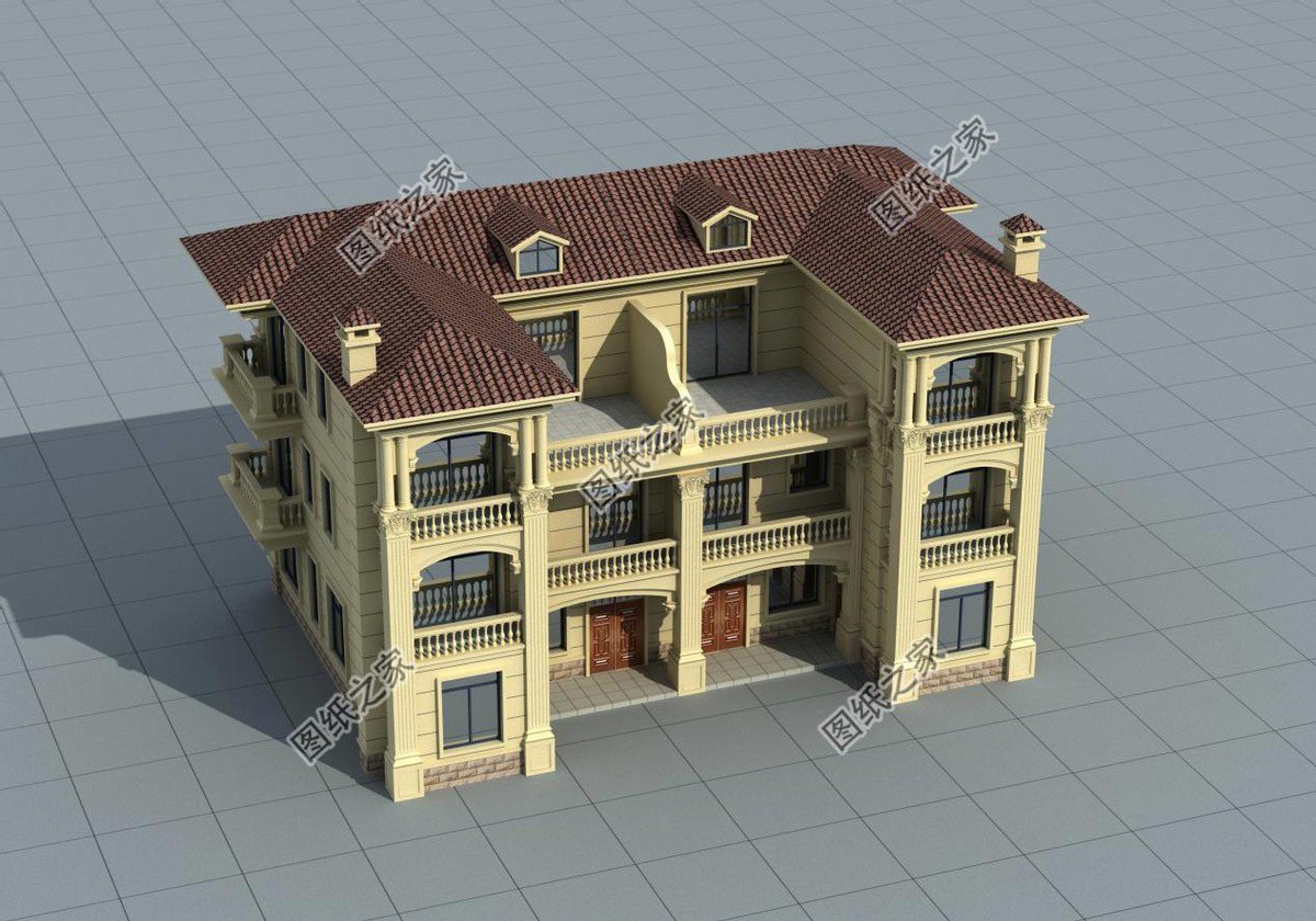 雙拼三層別墅，更加具有觀賞性，十分舒適增加幸福感