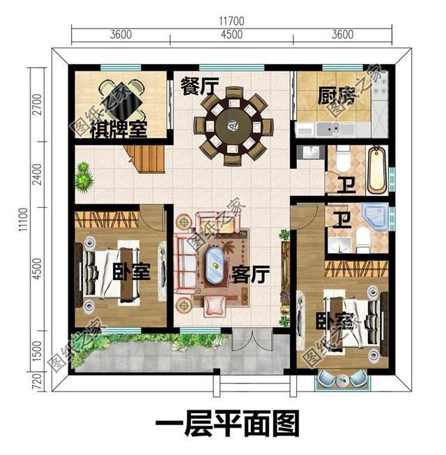 農(nóng)村自建房一層半小洋房，簡約實用造價低