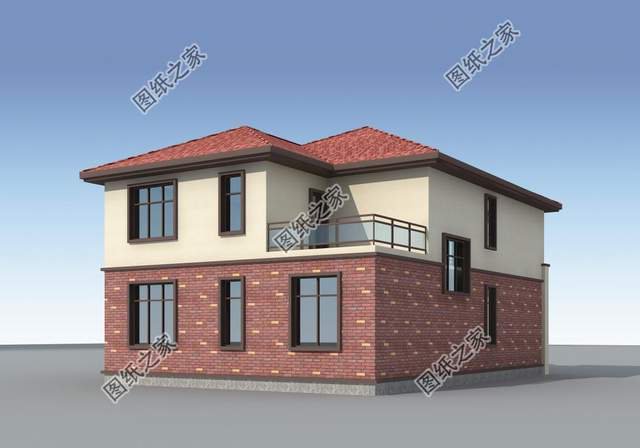 面寬10米的二層別墅設(shè)計(jì)，奢華與清爽的味道，凸顯純真與活力