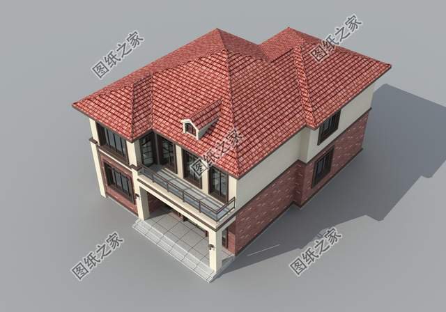 面寬10米的二層別墅設(shè)計(jì)，奢華與清爽的味道，凸顯純真與活力