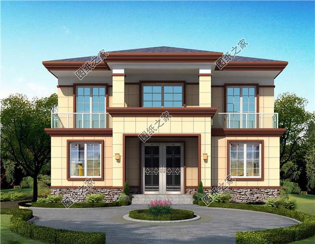 農(nóng)村二層別墅設(shè)計(jì)，經(jīng)典二層方正農(nóng)村房子如何布局？