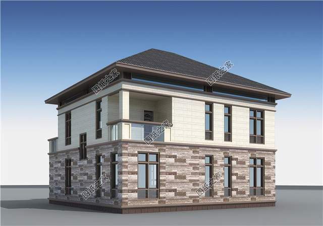 農(nóng)村雙層別墅設(shè)計(jì)，清新華麗，精益求精