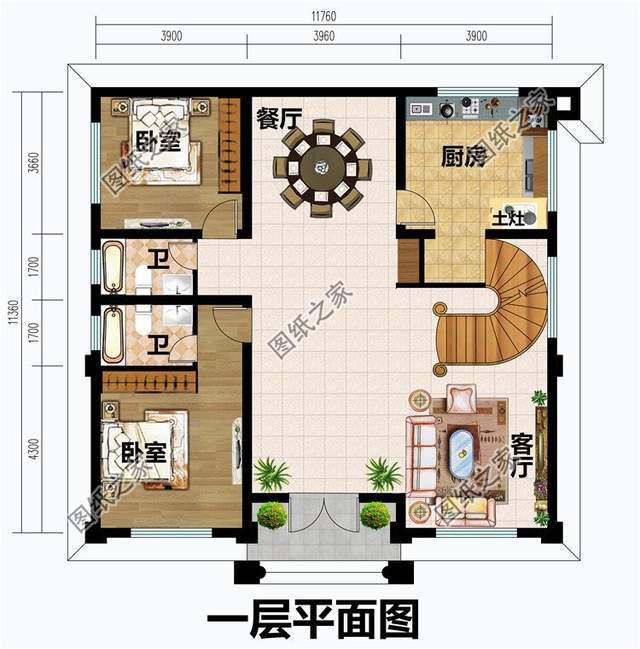 四層別墅設(shè)計(jì)圖，精雕細(xì)琢的高層設(shè)計(jì)展現(xiàn)霸氣側(cè)漏的氣勢(shì)