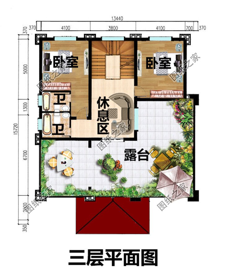 三層歐式豪華別墅設(shè)計(jì)方案