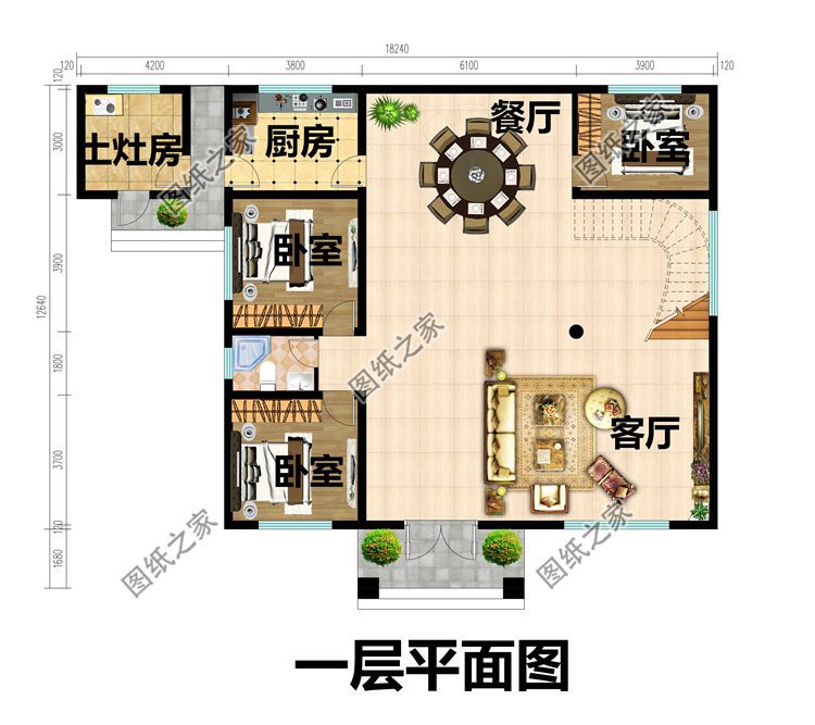 歐式三層樓房設(shè)計(jì)圖