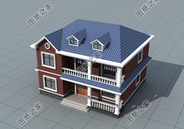 二層半農(nóng)村自建房設(shè)計(jì)，大氣精巧不乏舒適，堪稱夢想家園