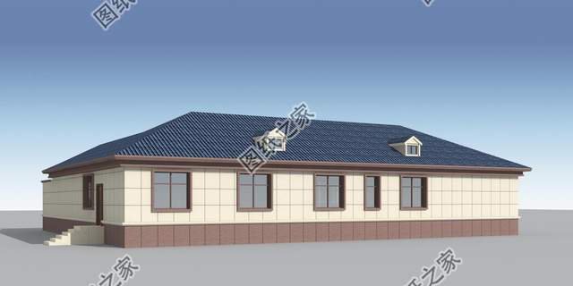 大戶(hù)型一層別墅帶庭院設(shè)計(jì)，他鄉(xiāng)縱有當(dāng)頭月，不及家鄉(xiāng)一盞燈