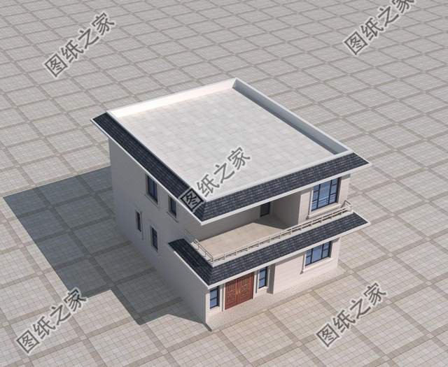 農(nóng)村二層小戶型自建房，設(shè)計(jì)精美美觀，小面積也能有舒適的感覺