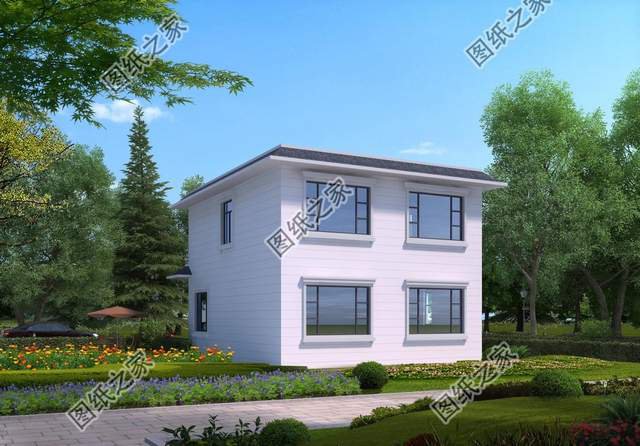 農(nóng)村二層小戶型自建房，設(shè)計(jì)精美美觀，小面積也能有舒適的感覺