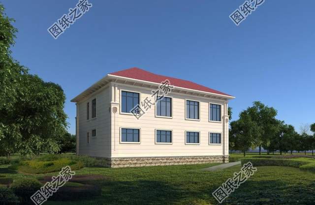 二層華麗農(nóng)村自建房設(shè)計，帶著歐式的典雅，猶如藝術(shù)氣息的油畫