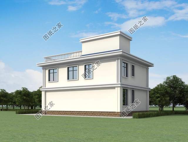 方正簡約風二層別墅怎么設(shè)計才能大氣時尚又好看呢？