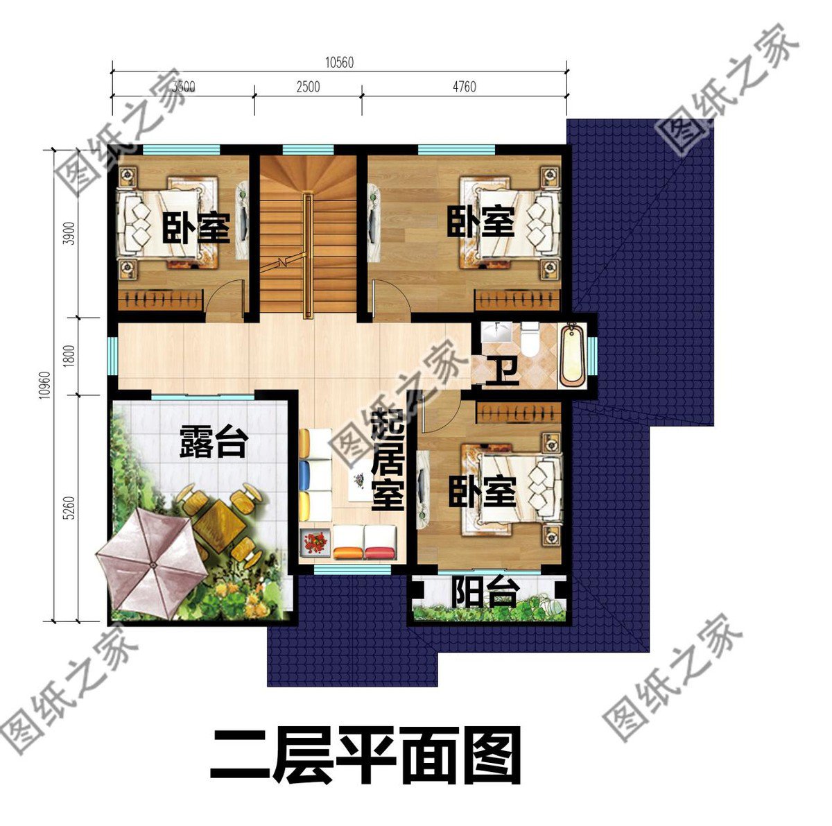 二層半唯美別墅設(shè)計，帶有時代的色彩，以獨特的魅力征服了眾人
