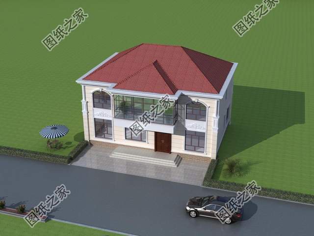 農(nóng)村溫馨二層自建房，煙火村聲遠，林菁野氣香