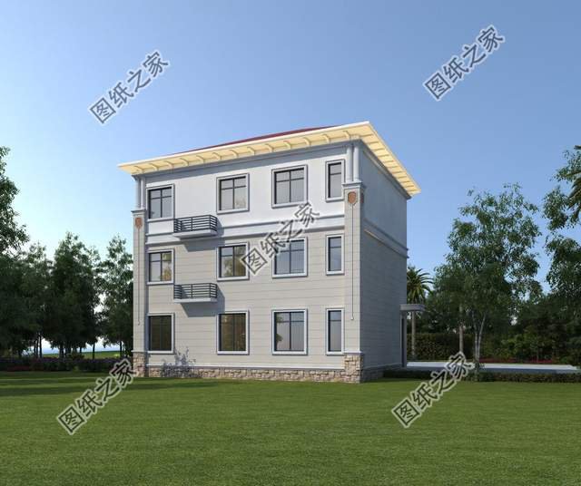 三層歐式住宅設(shè)計(jì)圖，高層設(shè)計(jì)凸顯歐式氣勢(shì)，浪漫氣質(zhì)飆升