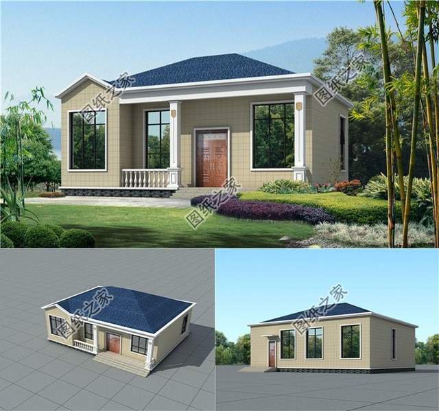 簡(jiǎn)單好看的一層別墅設(shè)計(jì)，聆聽(tīng)新年的前奏，傳遞家的溫情