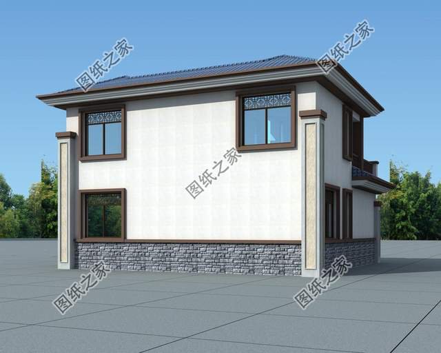 小戶型二層合院設計，是我們中式住宅的傳承，更接地氣