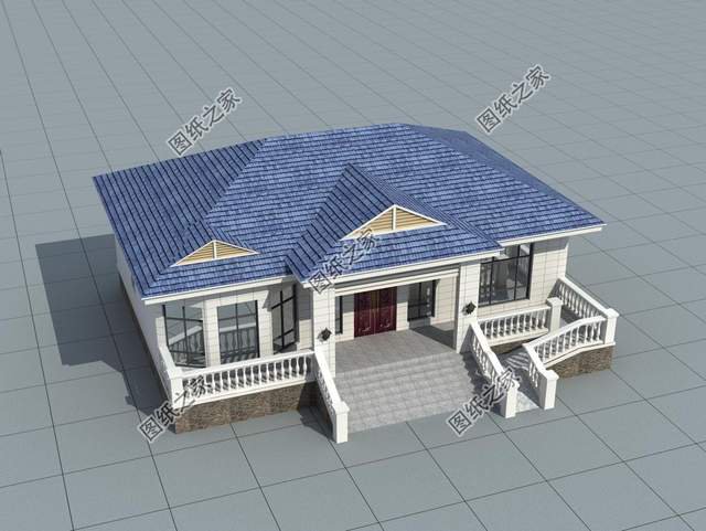 農(nóng)村一層別墅設(shè)計(jì)，外觀時(shí)尚美觀，內(nèi)部帶給你舒適享受