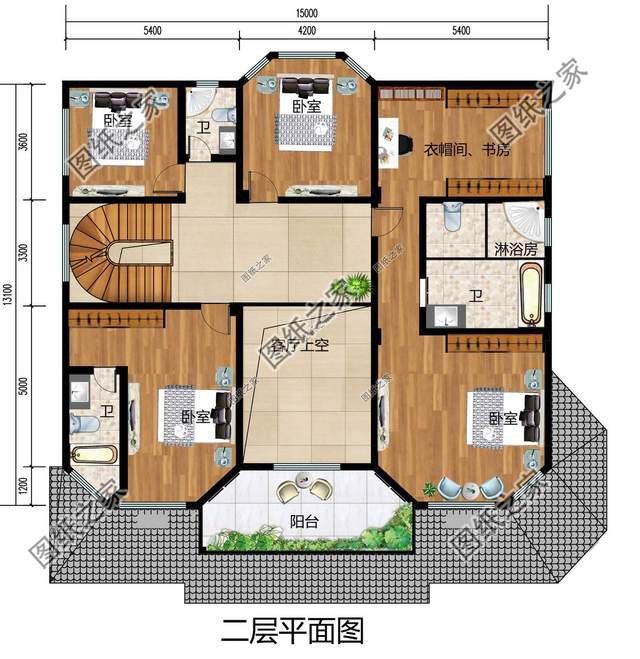 巴洛克二層半農(nóng)村別墅，動人心魄的藝術(shù)效果，帶來強(qiáng)烈的視覺享受