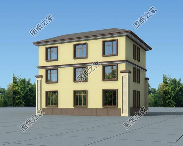 新中式三層自建房，簡單現(xiàn)代風(fēng)情，包含濃厚東方神秘色彩