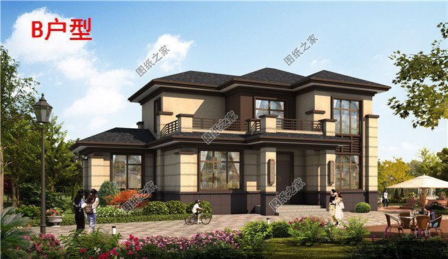 最實用的農(nóng)村二層別墅，讓鄰居羨慕，全村排隊來串門