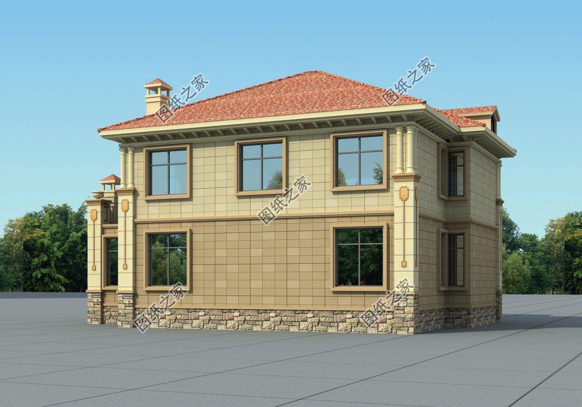 農(nóng)村二層帶配套房設計，最實用的戶型，過最踏實接地氣的日子