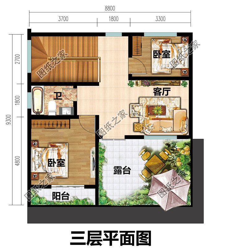 現(xiàn)代別墅設(shè)計(jì)方案及效果圖，好看實(shí)用，回老家度假最為合適