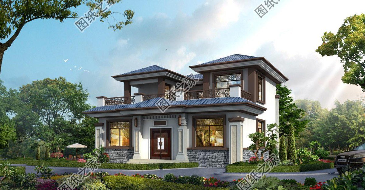 別墅小庭院設(shè)計(jì)效果圖，這才是最適合國(guó)人的生活方式