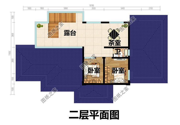 二層帶陽光房別墅，悠然享受，適合回老家建一棟