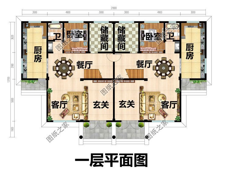 兄弟倆回建房，農(nóng)村雙拼別墅是個不錯的選擇