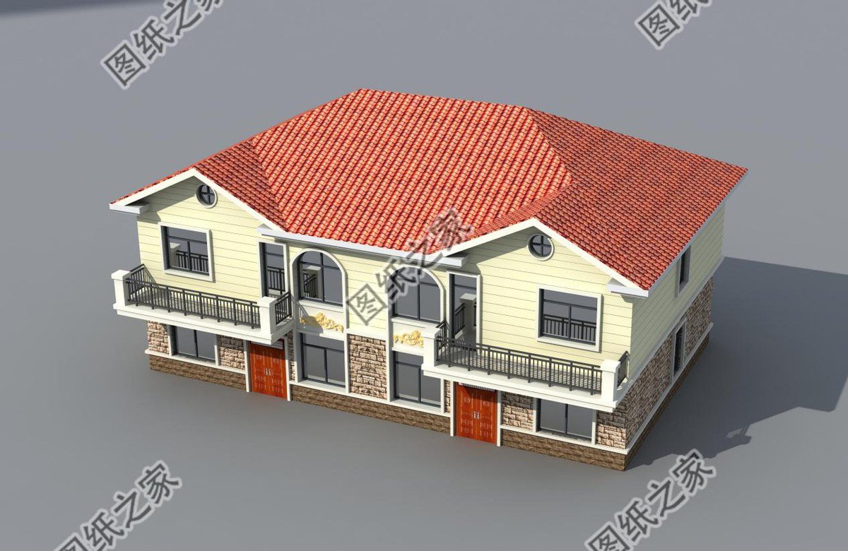 兄弟倆回建房，農(nóng)村雙拼別墅是個不錯的選擇