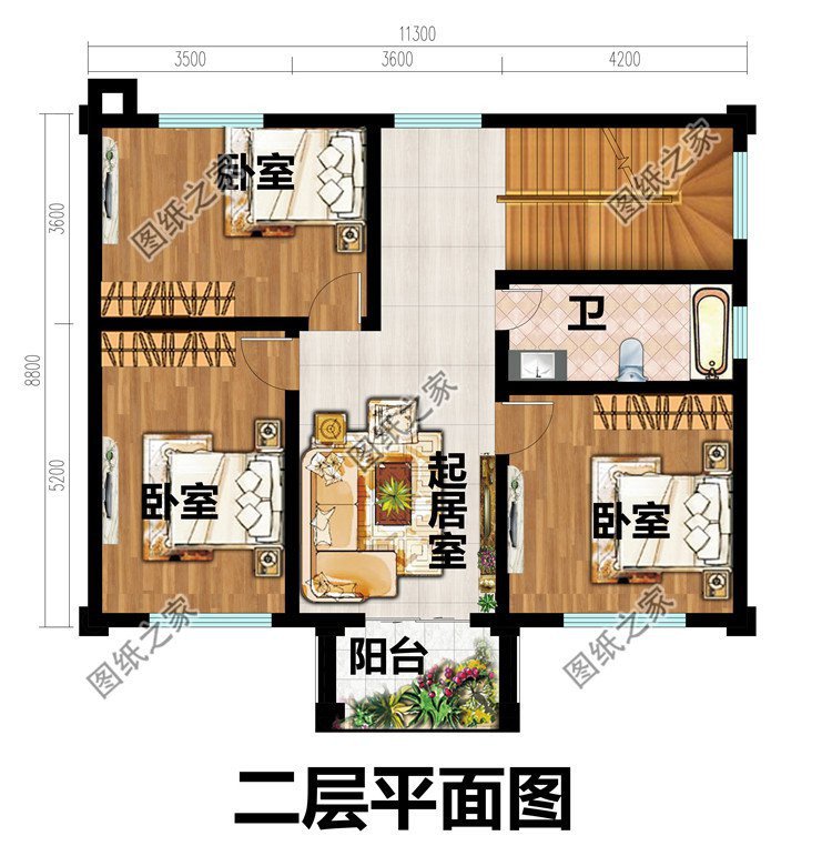 小面積高層別墅設(shè)計，小戶型也能蓋出豪宅感