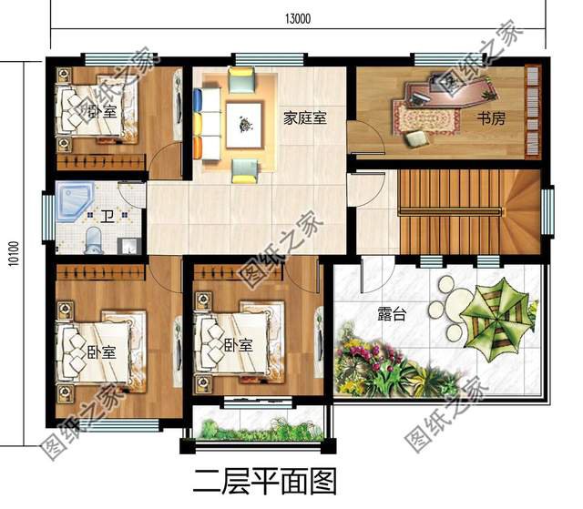 帶堂屋農(nóng)村別墅，滿足農(nóng)村生活習(xí)慣，提升居住舒適度