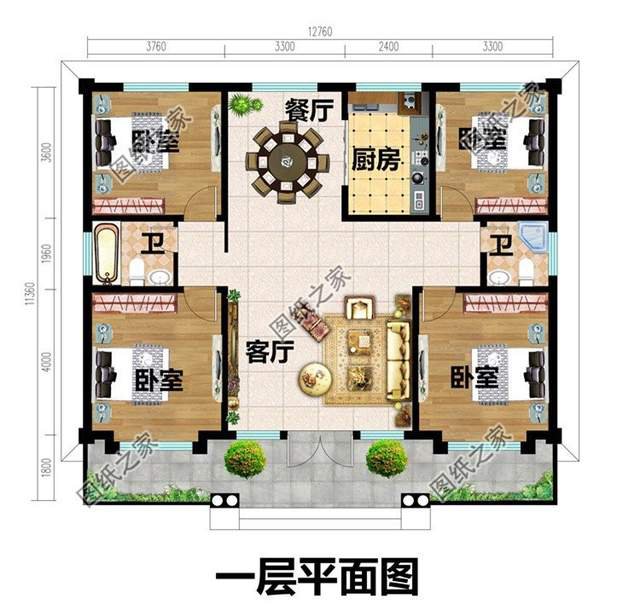 5款經(jīng)典戶(hù)型農(nóng)村自建房，蓋上一棟保證讓你瘋狂迷戀上農(nóng)村