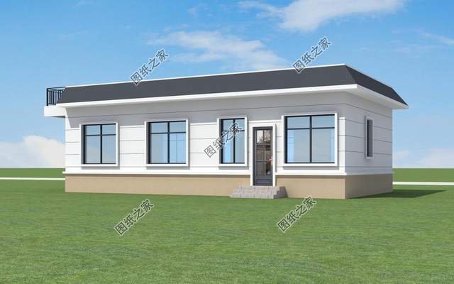 最實用的一層別墅，簡單又好看安逸舒適，是北方建房的首選