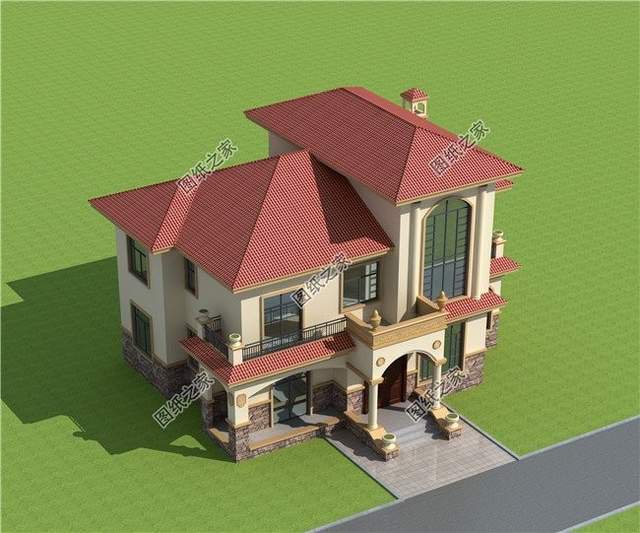 豪華歐式別墅設(shè)計合集，外觀大方，也很耐看大氣