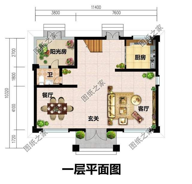 滿山遍野的景色環(huán)抱著新農(nóng)村住宅，讓人流連忘返，久久不能忘懷