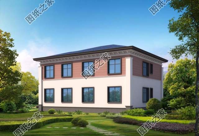 5款同色系農(nóng)村別墅設(shè)計(jì)，配色組合簡(jiǎn)單好看，經(jīng)典戶型超級(jí)溫馨