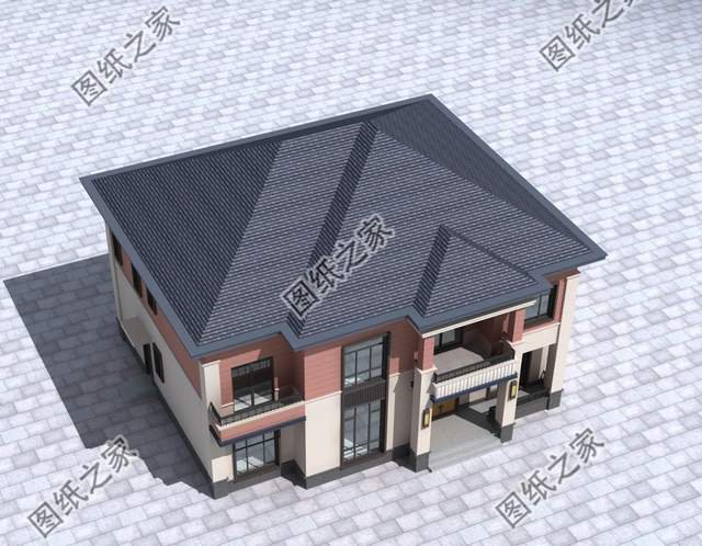 5款同色系農(nóng)村別墅設(shè)計(jì)，配色組合簡(jiǎn)單好看，經(jīng)典戶型超級(jí)溫馨